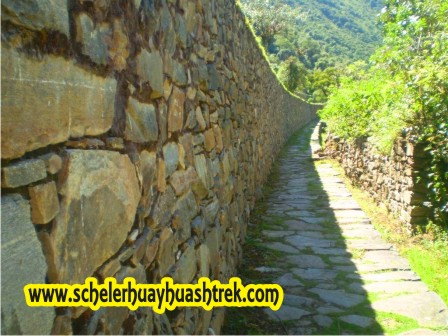 Calles en los Templos Choquequirao